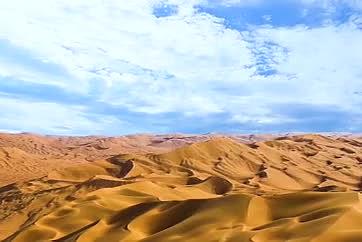 大气震撼4k沙漠延时背景视频的预览图